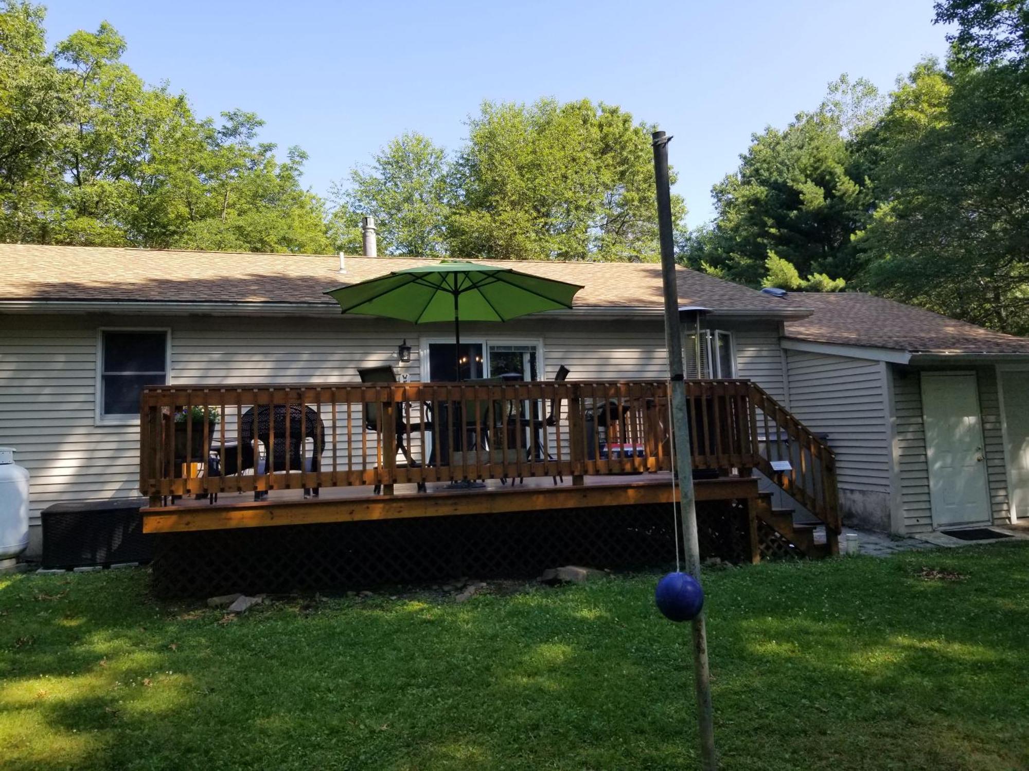 Serenity And Fun All In One In This Cozy Pocono Cabin Jim Thorpe Bagian luar foto